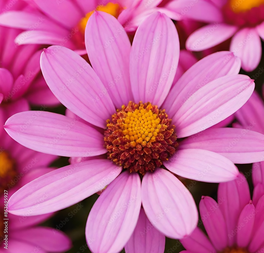 pink daisy flower, nature, purple, macro, flora, beauty, plant, summer, garden, spring, yellow, petal, closeup, petals, bloom pink daisy flower, nature, purple, macro, flora, beauty, plant, summer, garden, spring, yellow, petal, closeup, petals, bloom