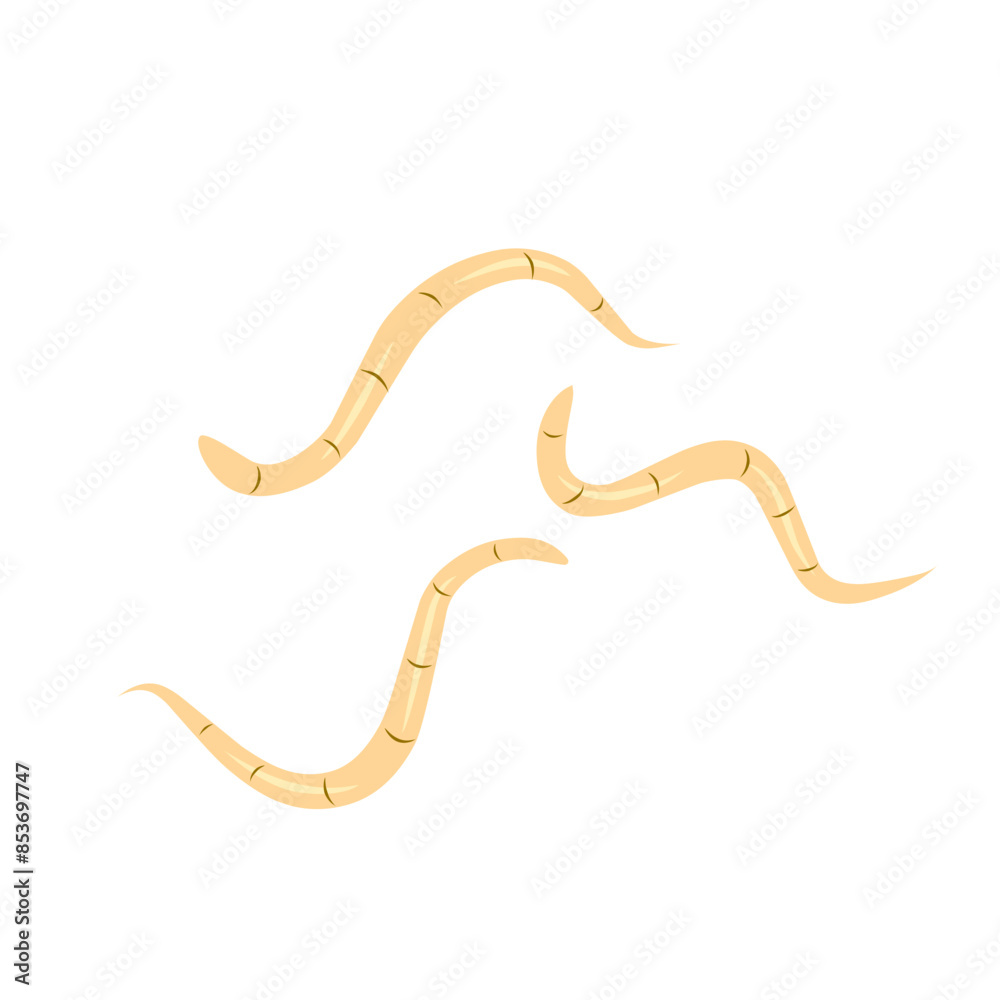 intestinal worm vector icon intestinal worm vector icon