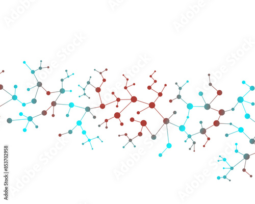 DNA vector. Abstract dna for research in the laboratory. DNA for design. Molecular structure of dna.