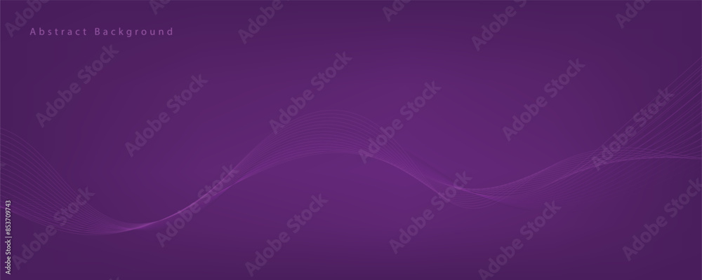 Abstract purple wave background. Abstract purple wave background.
