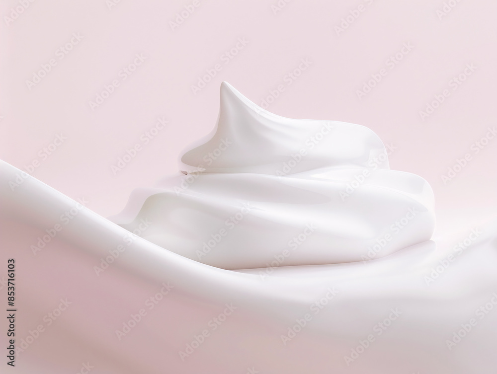 a close up of a white cream a close up of a white cream