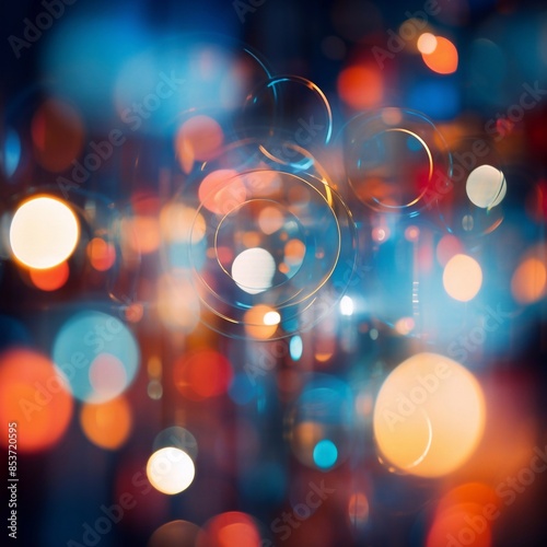 abstract colorful background, glow, light, blur, bokeh, motion, color, blurred effect.