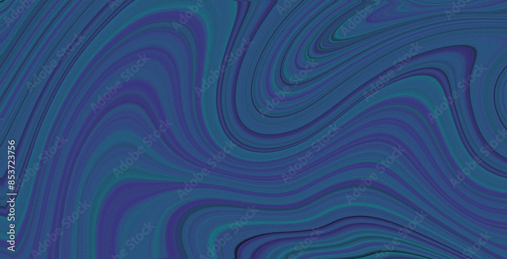 Obraz premium abstract swirl curved lines marmer marble pattern dynamic fluid flowing waves texture and curves with noise