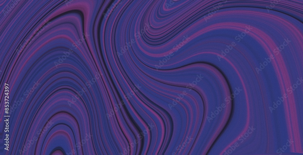 Obraz premium abstract swirl curved lines marmer marble pattern dynamic fluid flowing waves texture and curves with noise