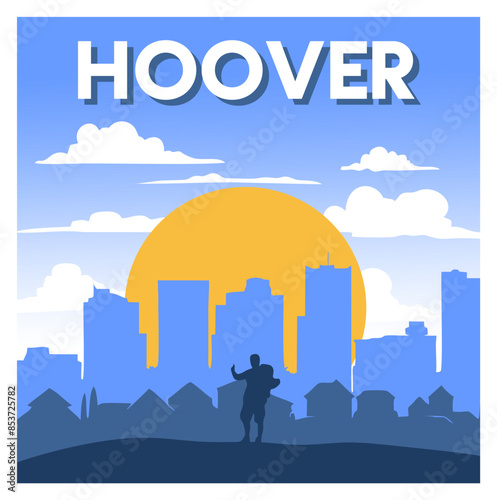 hoover alabama united states with beautiful views