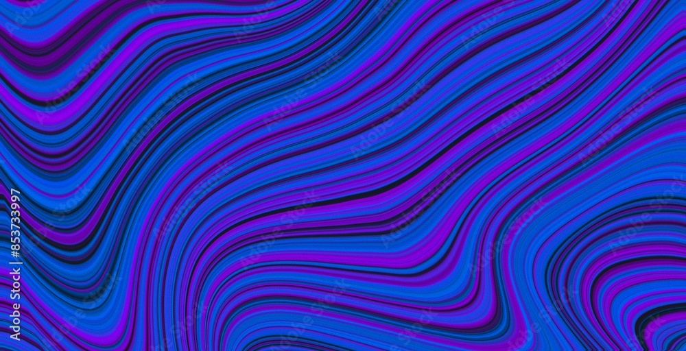 Obraz premium abstract swirl curved lines marmer marble pattern dynamic fluid flowing waves texture and curves with noise