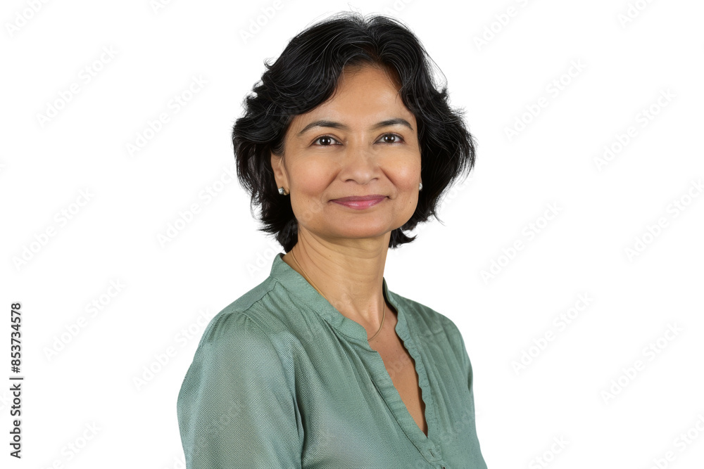 Confident Indian businesswoman smiling at the camera. Confident Indian businesswoman smiling at the camera.