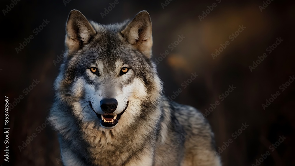 Grey Wolf Portrait (High Quality Wallpaper Wild Photography) Grey Wolf Portrait (High Quality Wallpaper Wild Photography)
