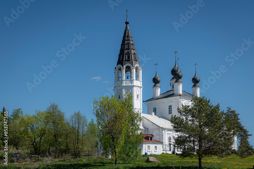Obraz na płótnie Orthodox church in Russia w salonie