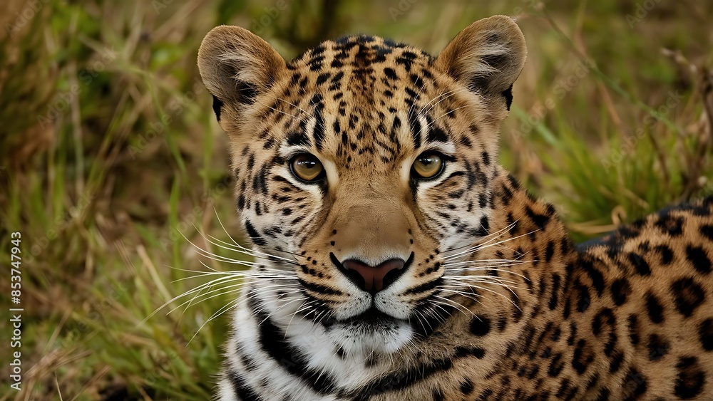 Obraz premium Leopard portrait (High Quality Wallpaper Wild PhotoGraphy)