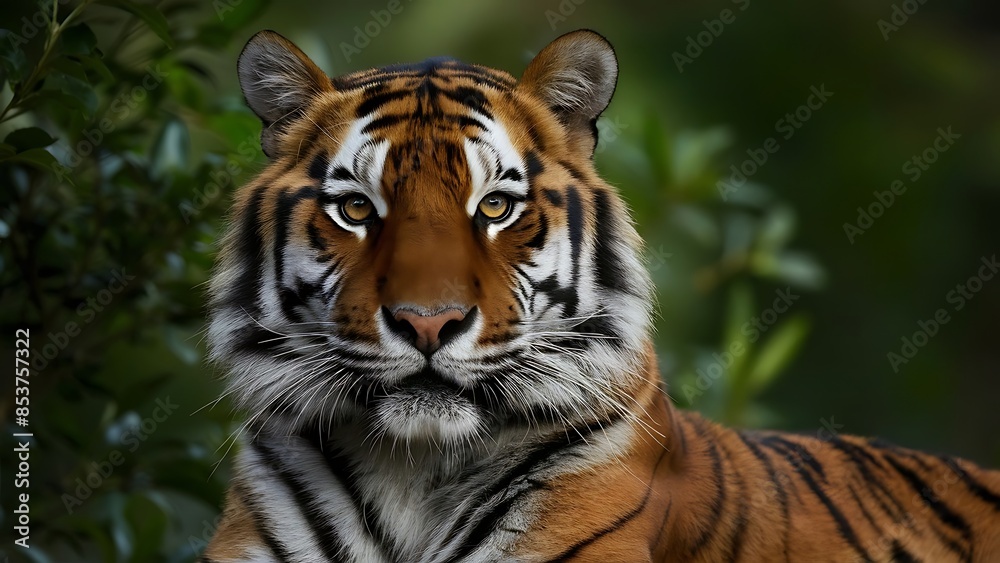 Portrait of a Confident Tiger (High Quality Wallpaper Wild Photography) Portrait of a Confident Tiger (High Quality Wallpaper Wild Photography)