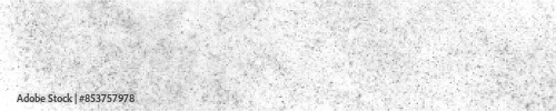 Black Halftone Texture On White Background. Modern Dotted Futuristic Backdrop. Fade Noise Overlay. Wide horizontal long banner for site. Pop Art Style. Vector Illustration, Eps 10.