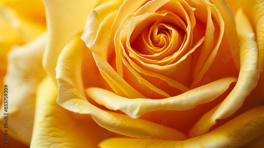 Macro Closeup Yellow Rose Macro Closeup Yellow Rose