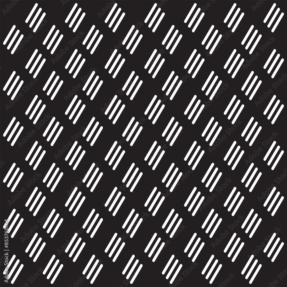 Fototapeta premium Anti slip floor, metal texture. white icon on black background. Vector illustration. EPS 10