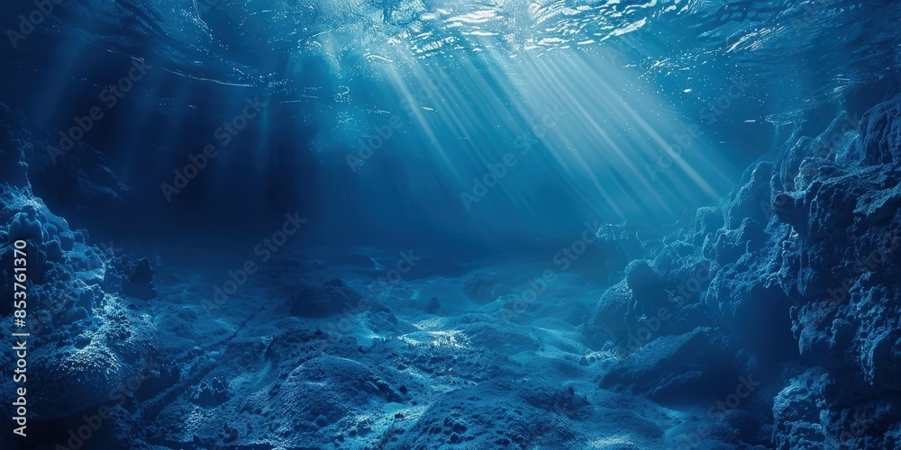 Sunbeams Through The Ocean Sunbeams Through The Ocean