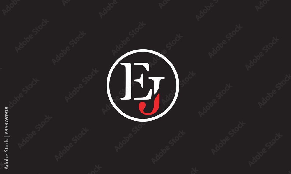 EJ, JE , J , E , Abstract Letters Logo Monogram EJ, JE , J , E , Abstract Letters Logo Monogram