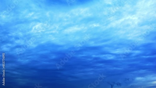 blue sky with clouds