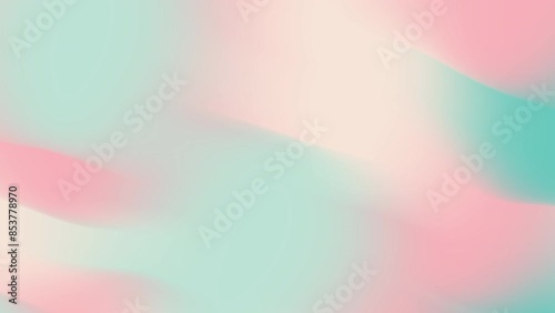 Abstract wave blur pastel color seamless loop motion graphic design