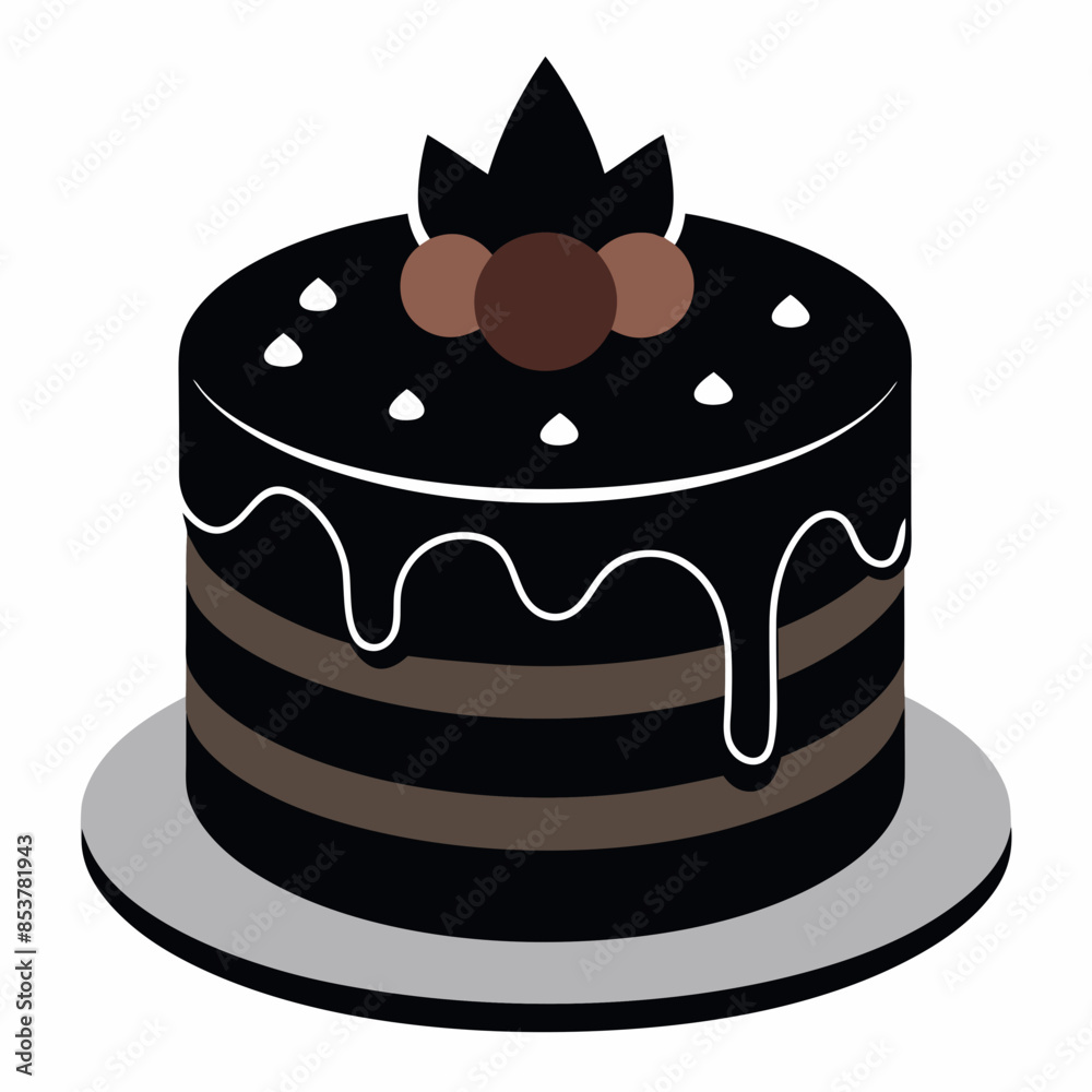 chocolate cake isolated on white chocolate cake isolated on white