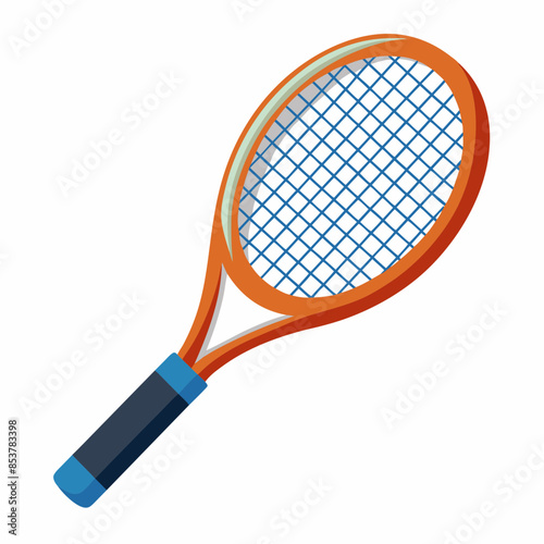 tennis racket and ball