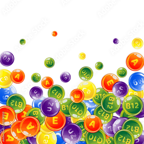 Vitamins and minerals complex. Multivitamins