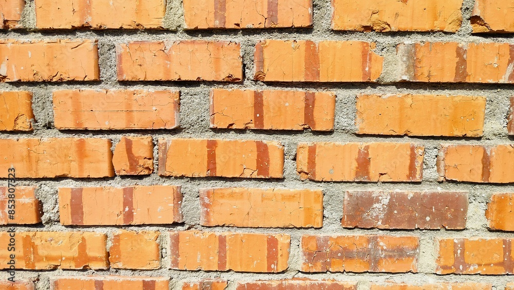 cement wall stone background. Panorama Red brick wall texture background, brick wall texture for interior cement wall stone background. Panorama Red brick wall texture background, brick wall texture for interior