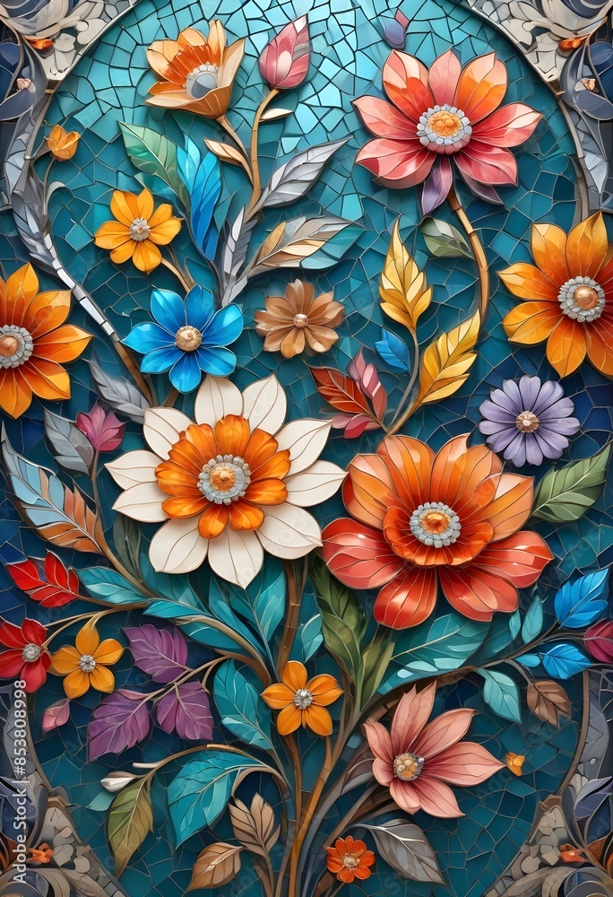 3d floral fancy wallpaper 