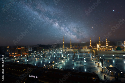 Al Madinah Al Munawwarah Islamic holy place in Saudi Arabia photo