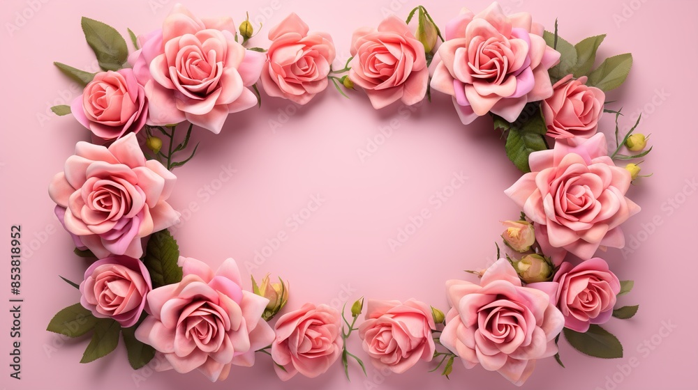frame of roses frame of roses