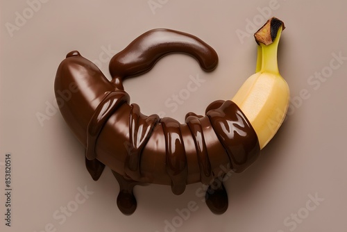banana with chocolate flavor