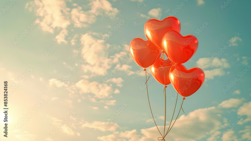 I imagine an image of red heart-shaped balloons floating among a vibrant garden of tulips, adding a touch of love to the spring scene I imagine an image of red heart-shaped balloons floating among a vibrant garden of tulips, adding a touch of love to the spring scene