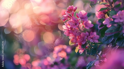Photography of flowers, spring