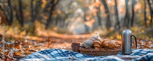 Cozy Autumnal Picnic by a W...
