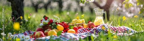 Picturesque Spring Picnic i...