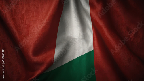 Vibrant Mexico: Abstract Red, White & Green Background (Independence Day)