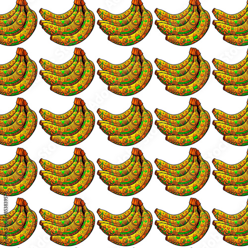 seamless pattern with bananas