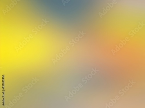 Yellow and blue blend seamlessly in a soft gradient. Smooth blend of yellow and blue in a calming gradient.