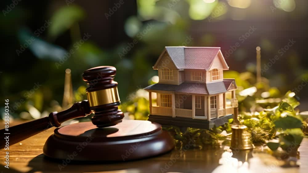 Auction House with Legal Gavel Auction House with Legal Gavel