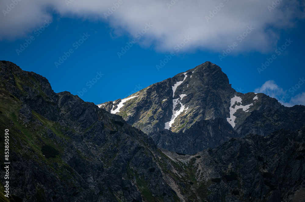 Fototapeta premium The Mount Krivan. Tatra National Park, Slovakia.