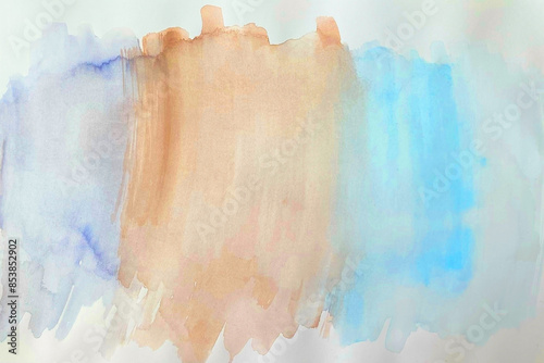 Abstract watercolor background. Hand-drawn illustration for your design.