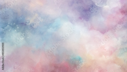 Background with blurred pastel colors. Pastel gradient. Watercolor blur: soft blurred background in watercolor style. Abstract pastel colors.