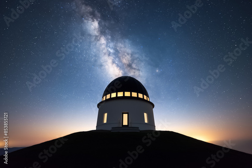 Photographing observatories under cosmic backgrounds at secluded Dark Sky Reserves 