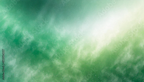 grainy green white gradient. cinematic retro vintage grunge pastel texture, background, wallpaper, cover for product presentation and copy space