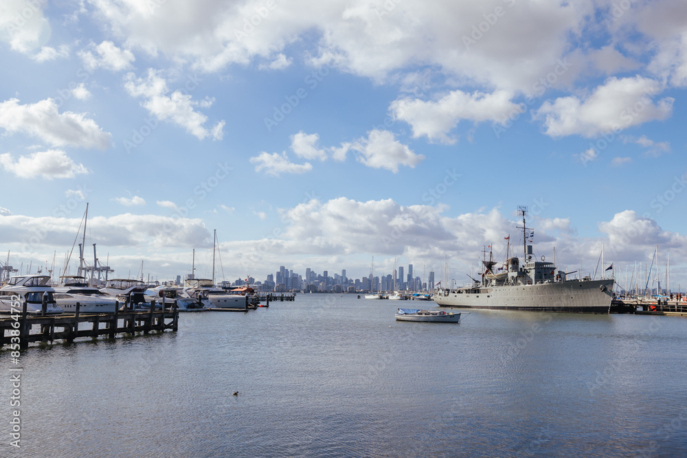 Williamstown Waterfront in Melbourne Australia Williamstown Waterfront in Melbourne Australia