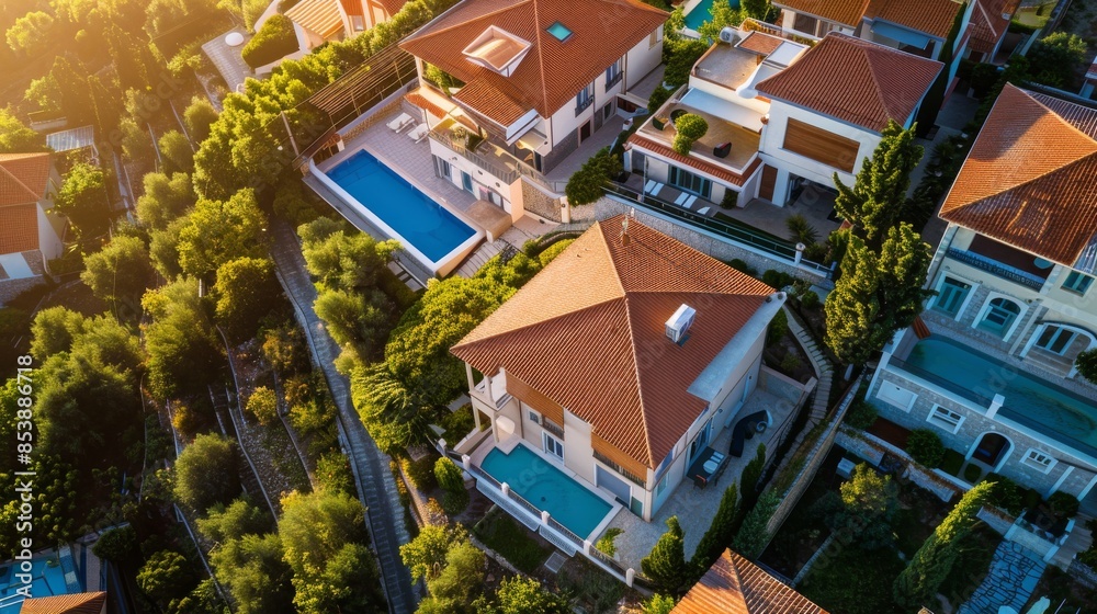 Obraz premium Looking for a smart way to invest in real estate? Let me tell you why Greece is the perfect investment destination! ðŸŒŸ Greece offers unique advantages such as a similar climate to Israel, geographic
