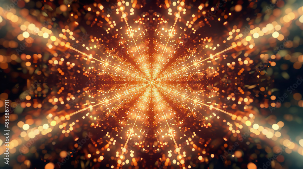 Festive 2025 Celebration with Radiant Light Burst Effect Festive 2025 Celebration with Radiant Light Burst Effect