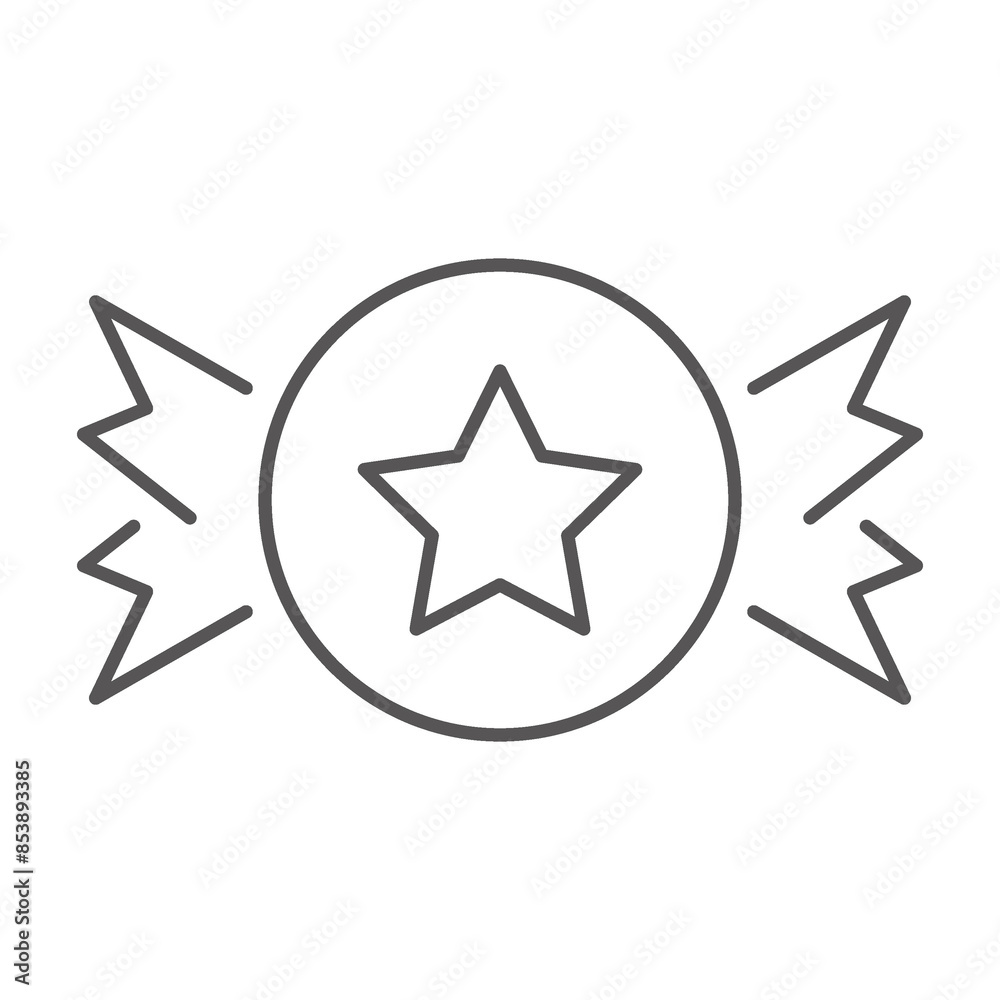 Flat illustration. Victory icon. Award, badge, winner's medal, victory cup. Perfect icon for your design.. Flat illustration. Victory icon. Award, badge, winner's medal, victory cup. Perfect icon for your design..