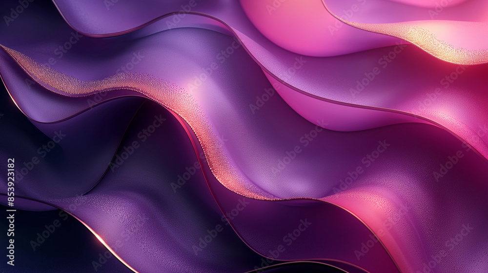 Obraz premium 紫と金のゴージャスな背景