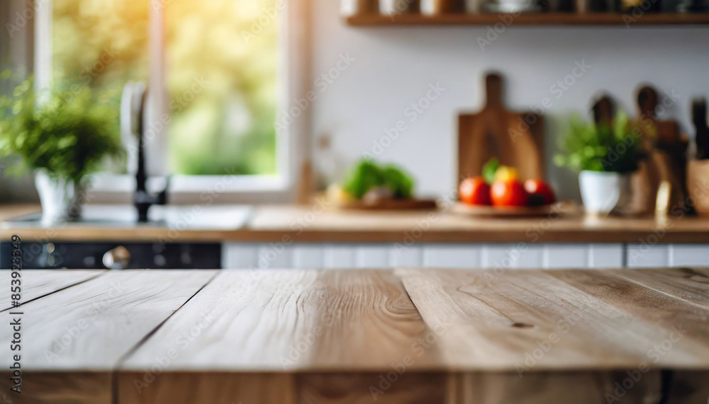 white modern table with a glossy finish stands prominently on a blurred kitchen bench background. The scene exudes elegance and minimalism, emphasizing the table's clean lines and contemporary design white modern table with a glossy finish stands prominently on a blurred kitchen bench background. The scene exudes elegance and minimalism, emphasizing the table's clean lines and contemporary design