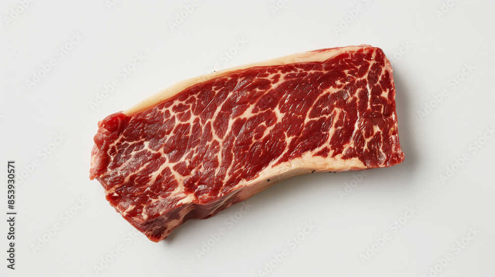 Obraz premium A piece of meat with a lot of brown spots on it